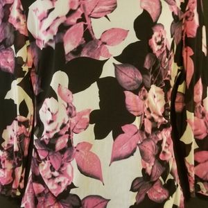 INC FLORAL BLOUSE